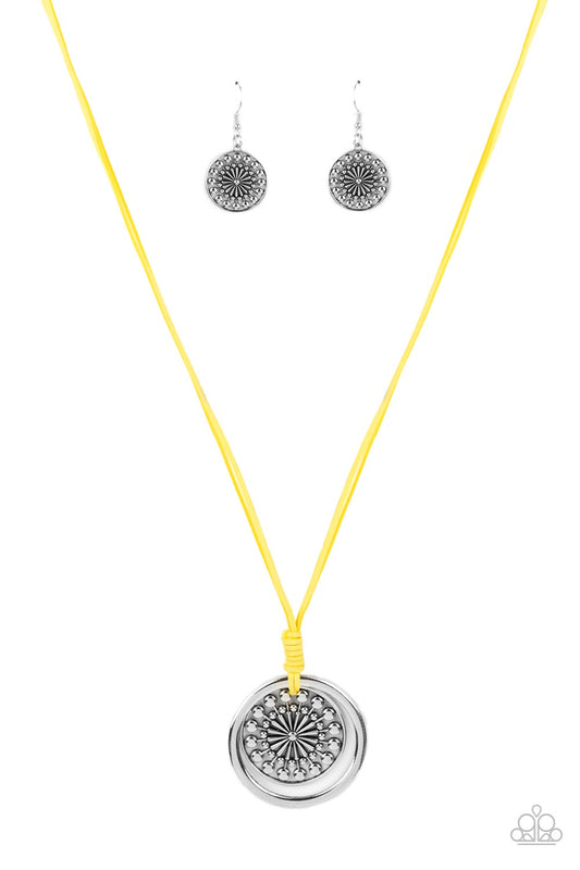 One MANDALA Show Yellow Necklace