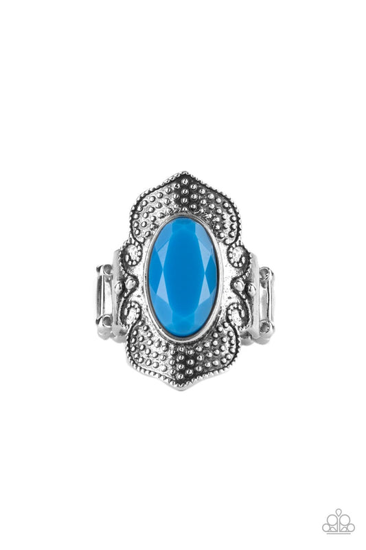 Taj Mahal Trendsetter Blue Ring