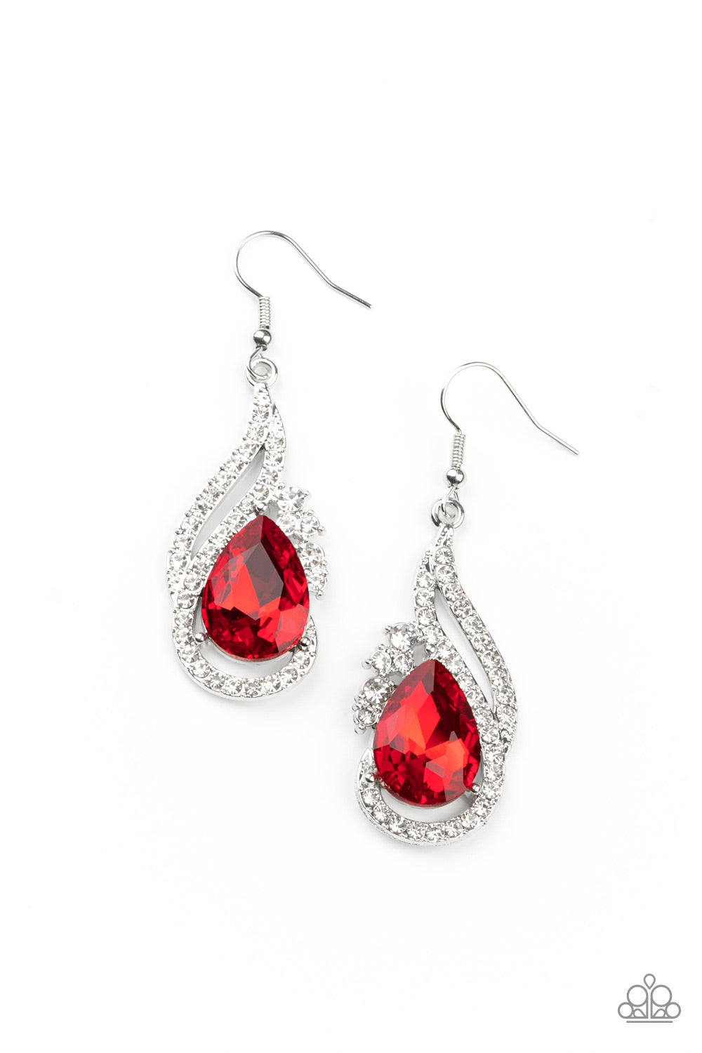 Dancefloor Diva Red Earring