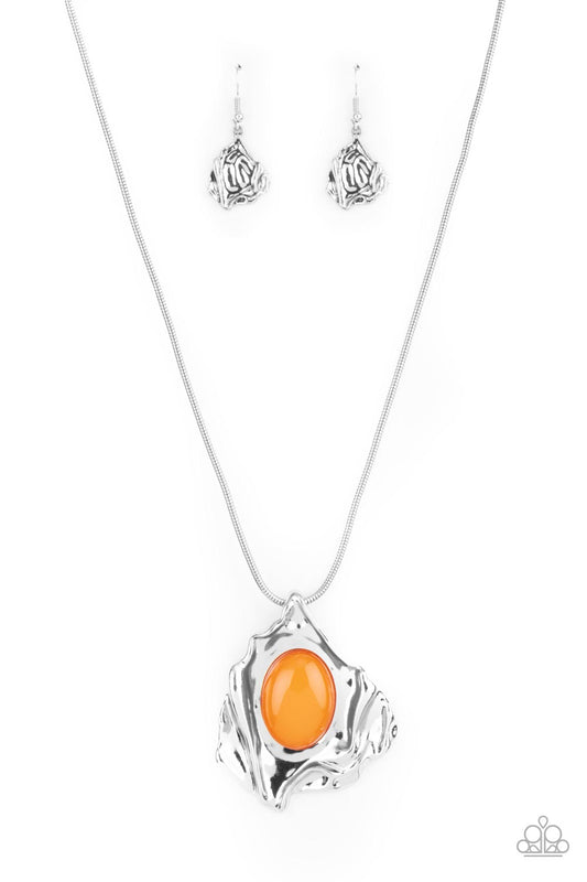 Amazon Amulet Orange Necklace