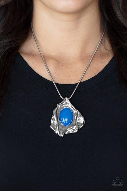 Amazon Amulet Blue Necklace