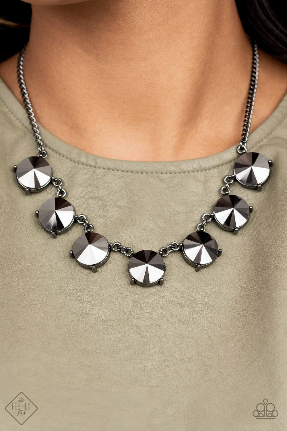 The SHOWCASE Must Go On Black Necklace