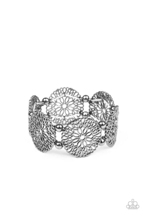 A Good MANDALA Is Hard To Find Silver Bracelet