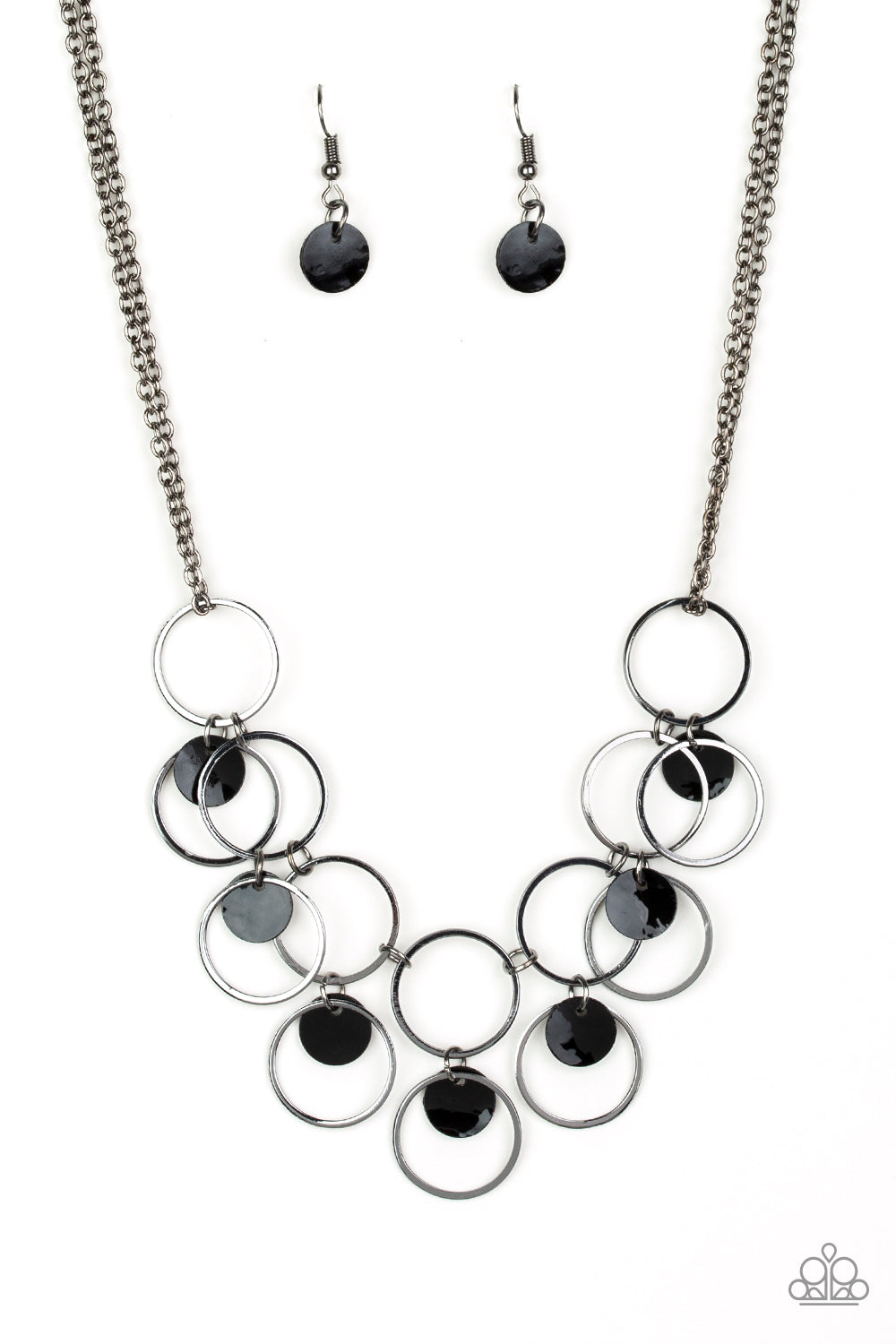 Ask And You SHELL Receive Black Necklace