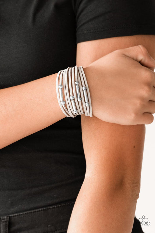 Back To BACKPACKER Silver Bracelet
