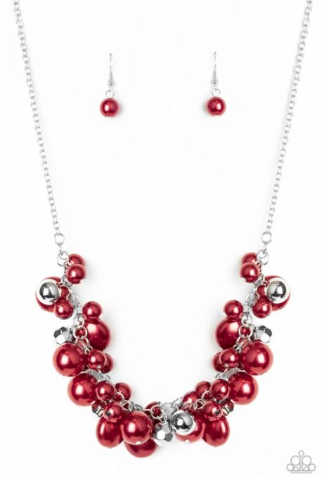 Battle of the Bombshells Red Necklace