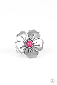 Boho Blossom Pink Ring