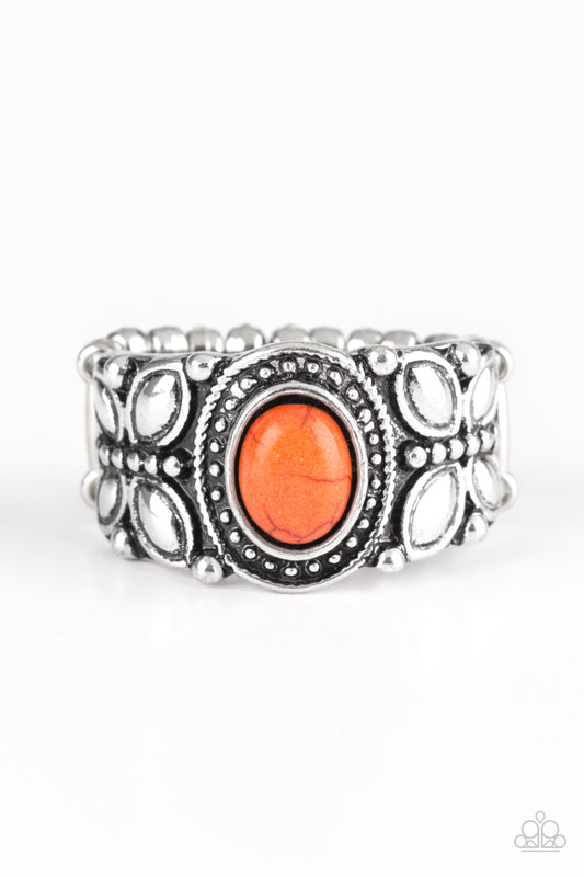 Butterfly Belle Orange Ring
