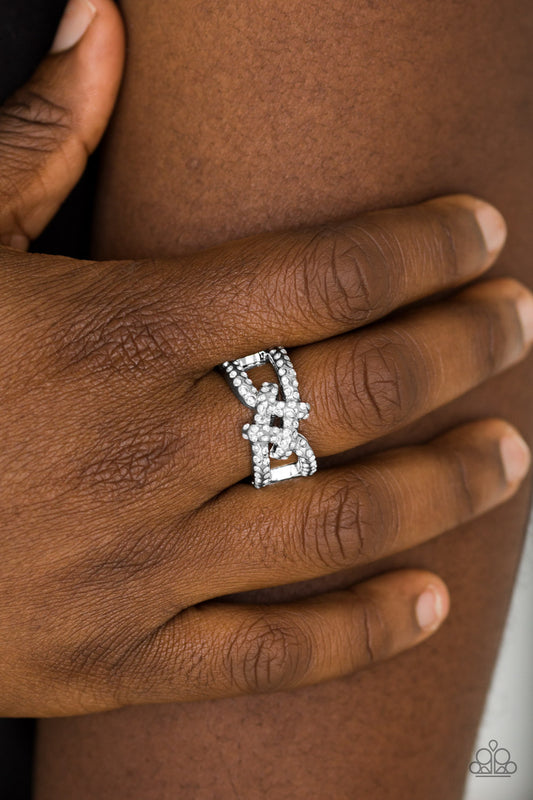 Can Only Go Upscale From Here White Ring