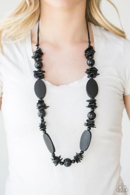 Carefree Cococay Black Necklace