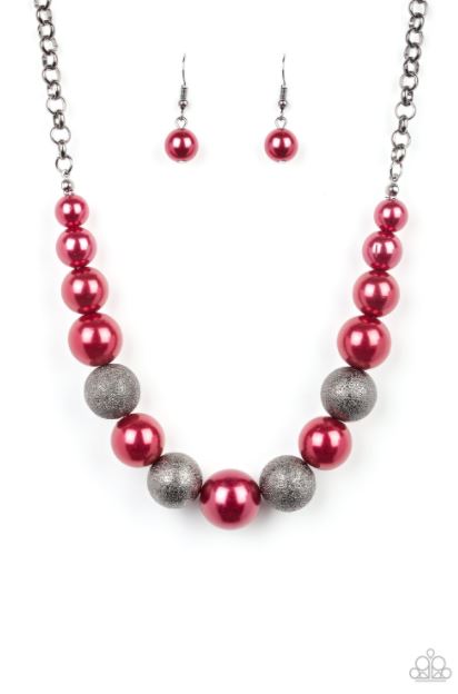 Color Me CEO Red Necklace