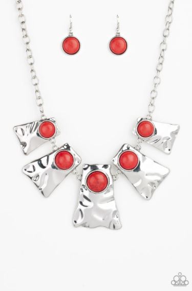 Cougar Red Necklace
