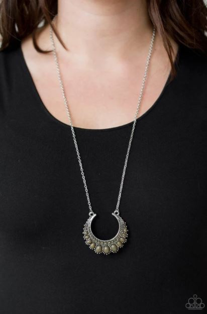 Count To ZEN Green Necklace