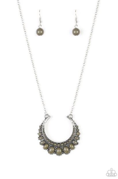 Count To ZEN Green Necklace