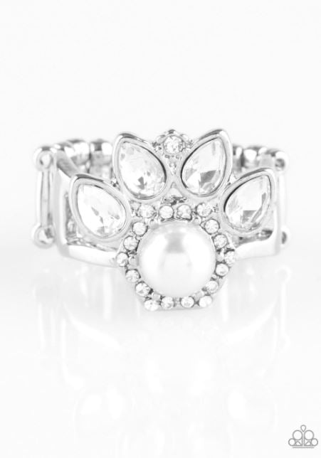 Crown Coronation White Ring