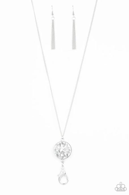 Dauntless Diva White Lanyard