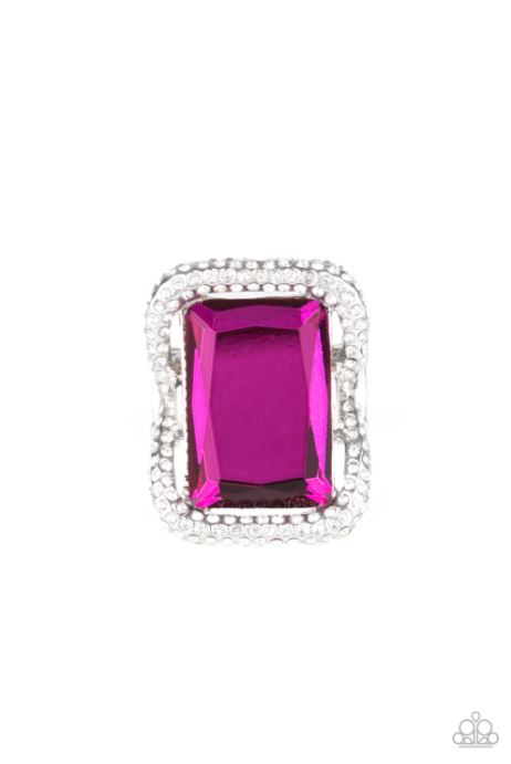 Deluxe Decadence Pink Ring