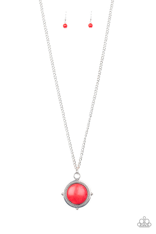 Desert Equinox Red Necklace