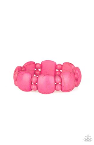 Don't Be So NOMADIC Pink Bracelet