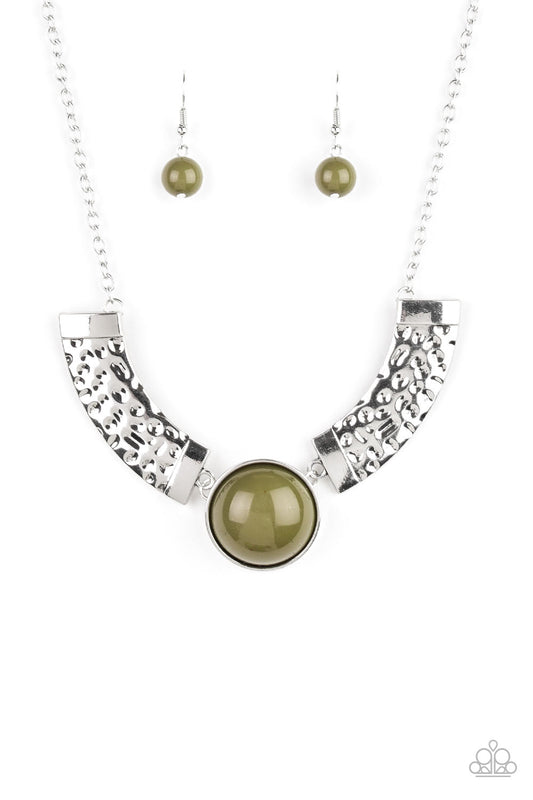 Egyptian Spell Green Necklace