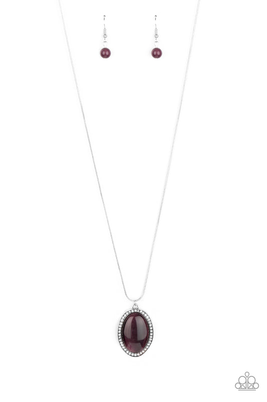 GLISTEN To This Purple Necklace
