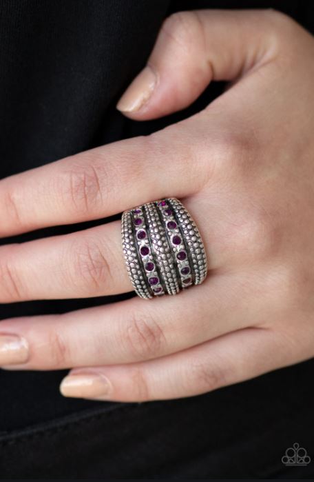 Girl Fight Purple Ring