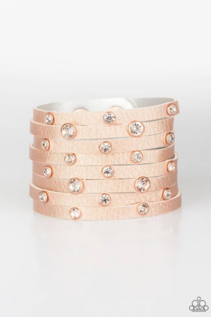 Go-Getter Glamorous Copper Urban Bracelet