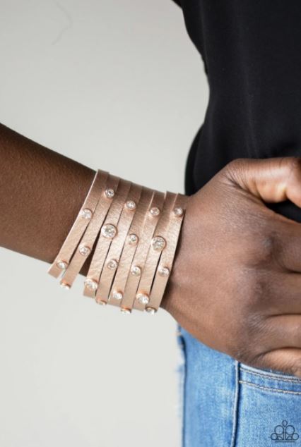 Go-Getter Glamorous Copper Urban Bracelet