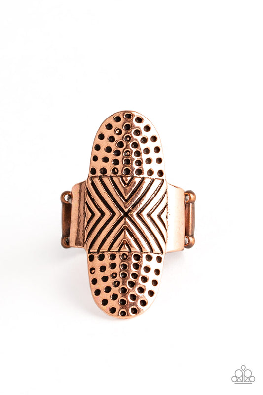 Guru Grunge Copper Ring