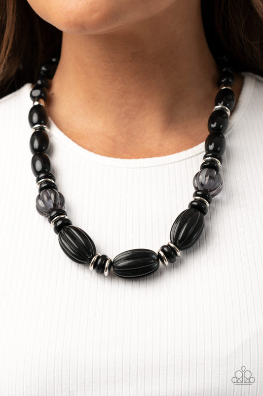 High Alert Black Necklace