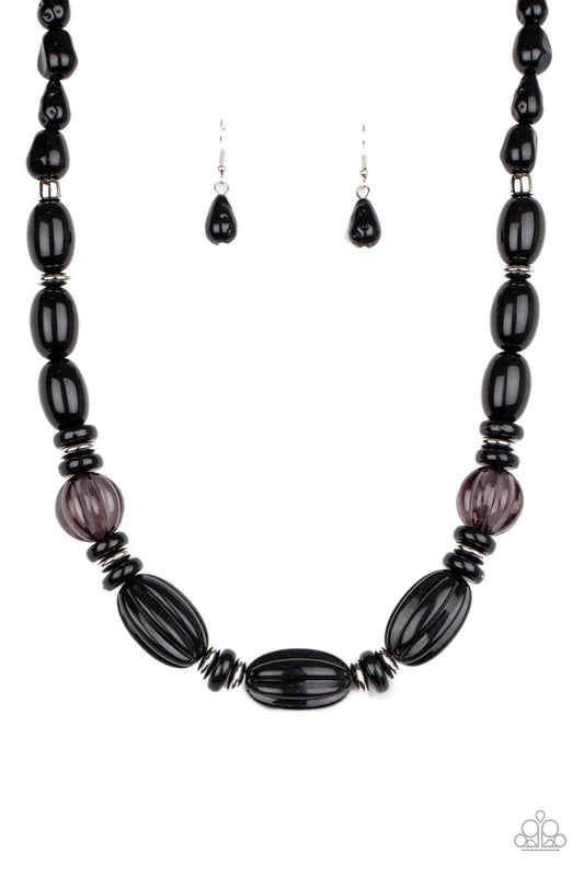 High Alert Black Necklace