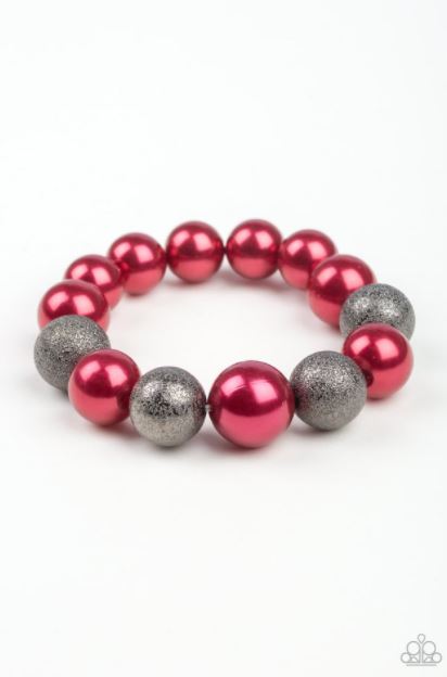 Humble Hustle Red Bracelet