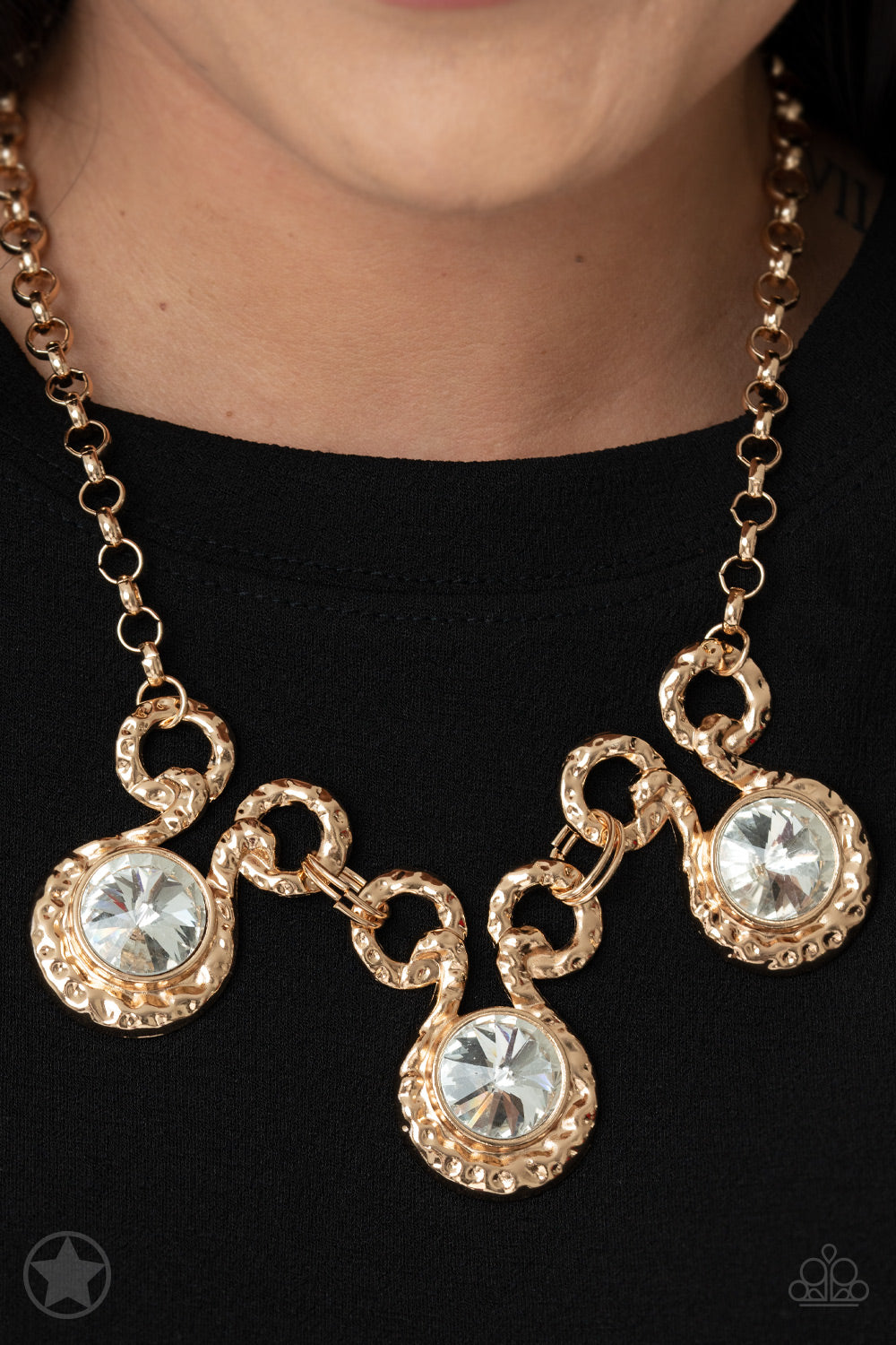Hypnotized Gold Necklace