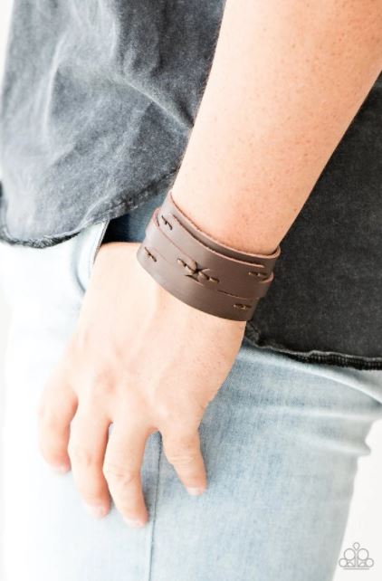 In or OUTLAW Brown Urban Bracelet