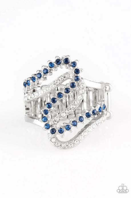 Make Waves Blue Ring