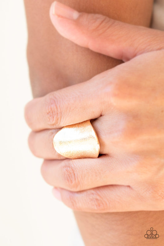 Metal Jungle Gold Ring