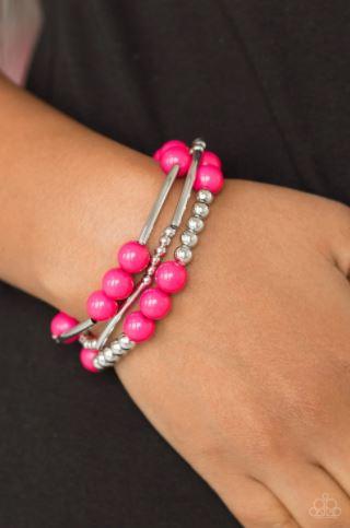 New Adventures Pink Bracelet