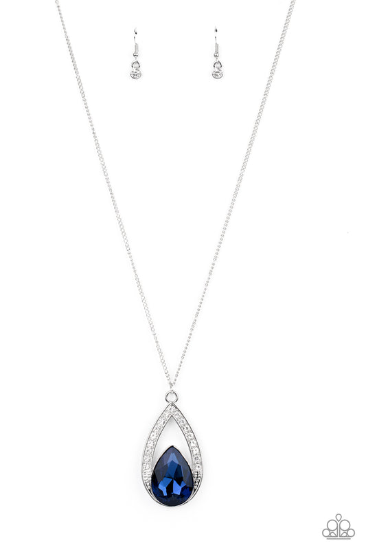 Notorious Noble Blue Necklace