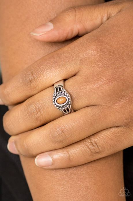Right On TREK Brown Ring