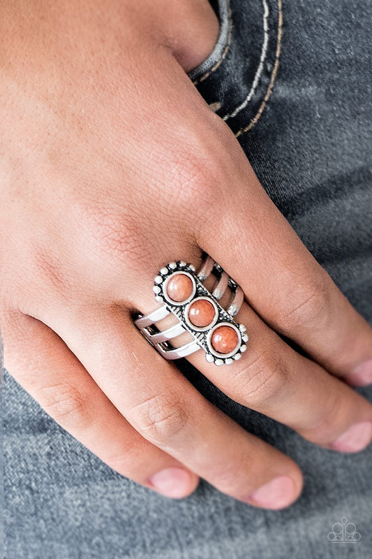 Rio Trio Orange Ring