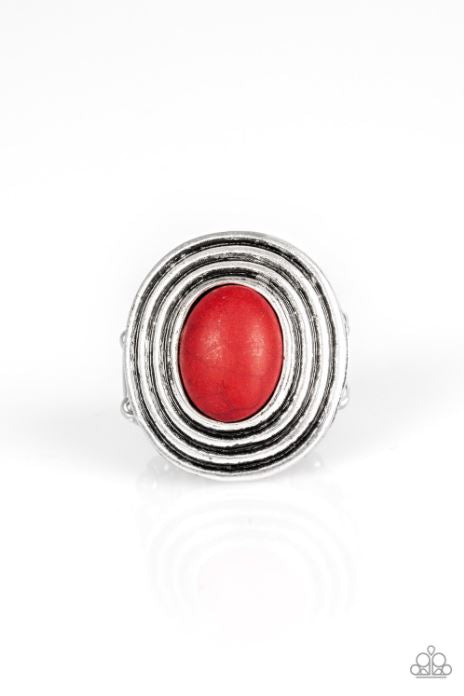 Spiraling Sands Red Ring