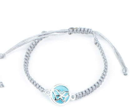 Starlet Shimmer Blue Butterfly Bracelet