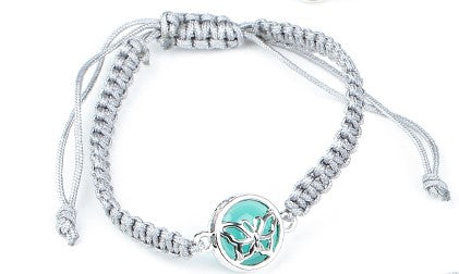 Starlet Shimmer Green Butterfly Bracelet