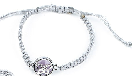 Starlet Shimmer Purple Butterfly Bracelet