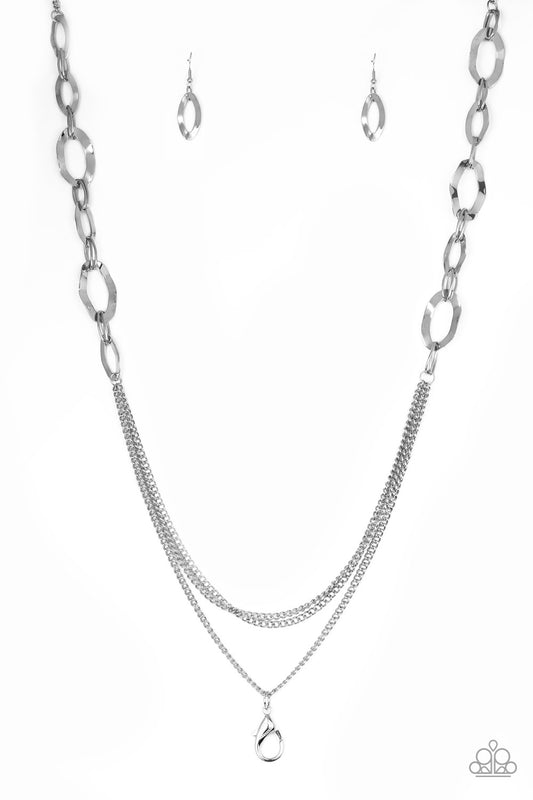 Street Beat Silver Lanyard