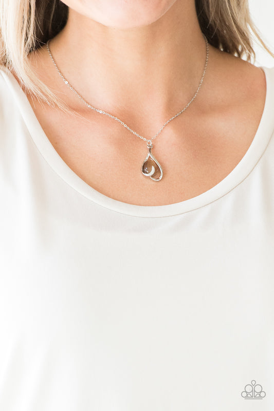 Tell Me A Love Story Brown Necklace