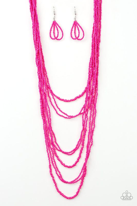 Totally Tonga Pink Necklace
