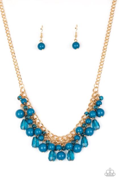 Tour de Trendsetter Blue Necklace