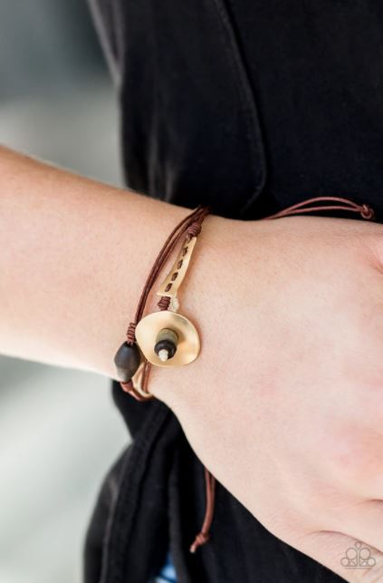 Trail Trek Brown Urban Bracelet