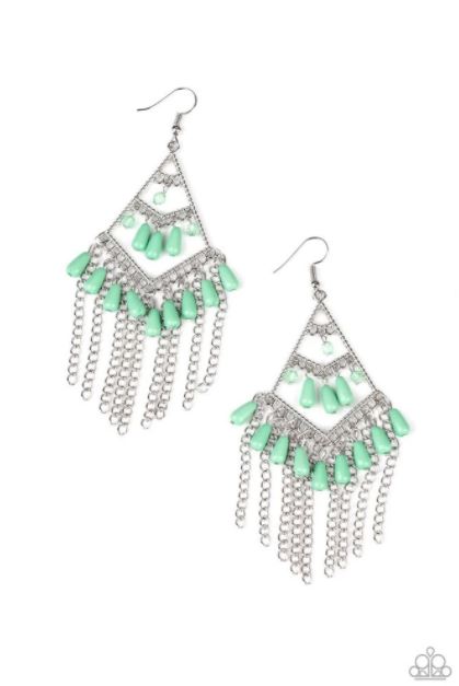 Trending Transcendence Green Earring